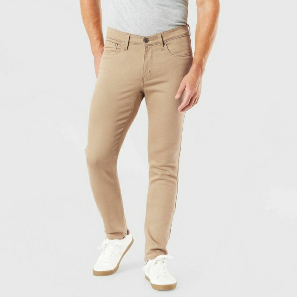 Levi's Denizen  216 Skinny fit Khaki